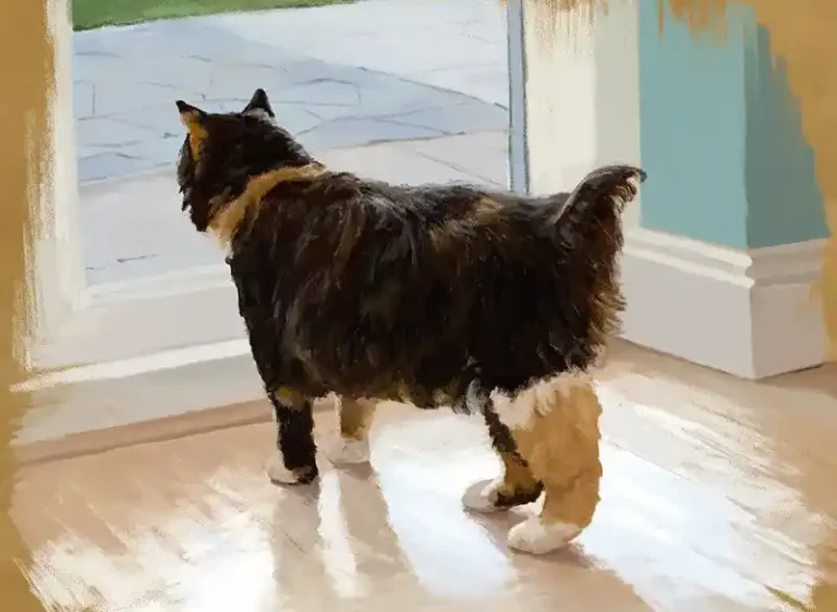 digital painting from Chumleys Art - Buffy the cat