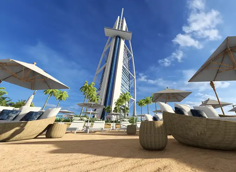 Chumleys Art VR Visual Illustrations - Burj al Arab art and 3D model